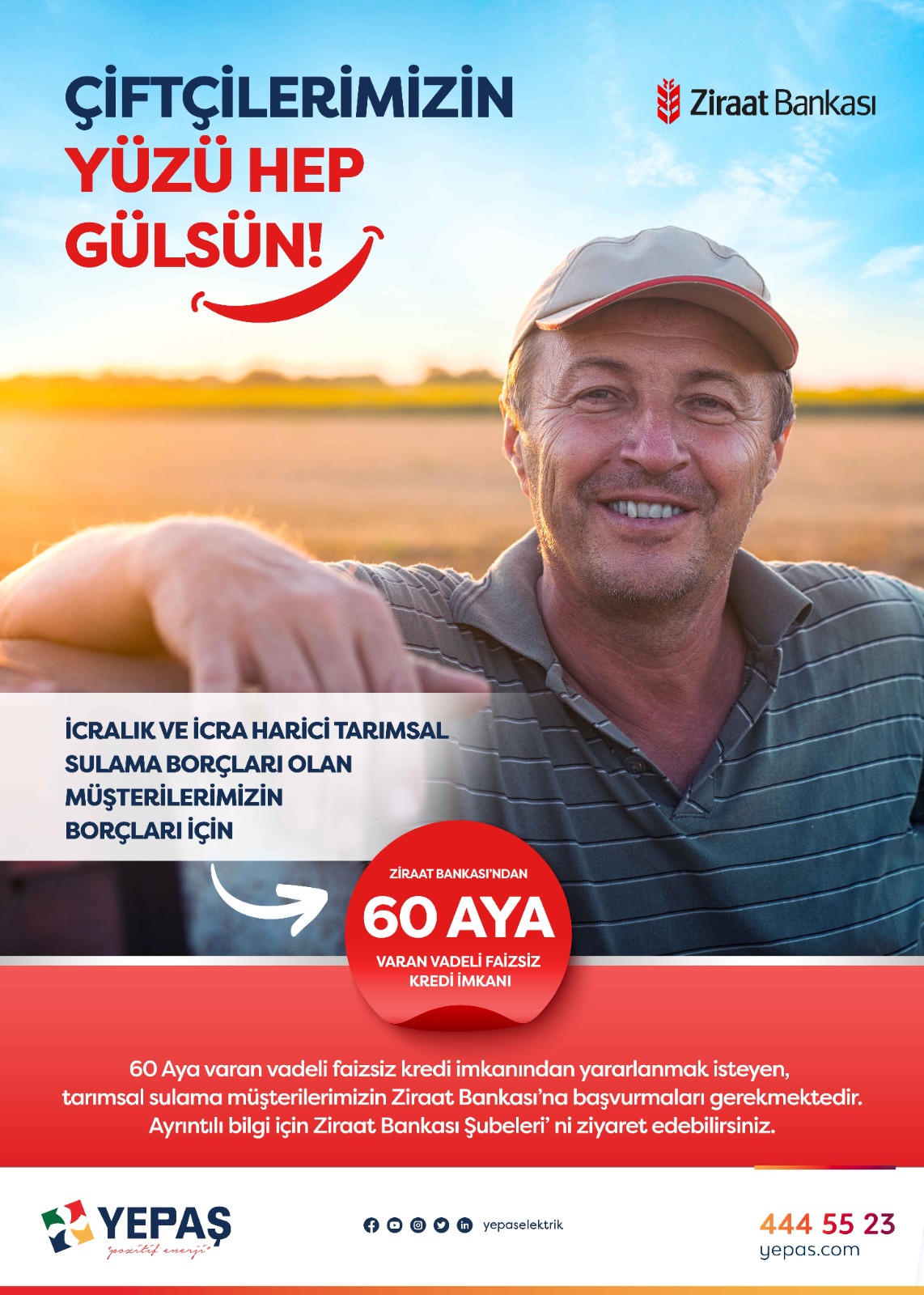 Çiftçinin Yüzü Hep Gülsün
